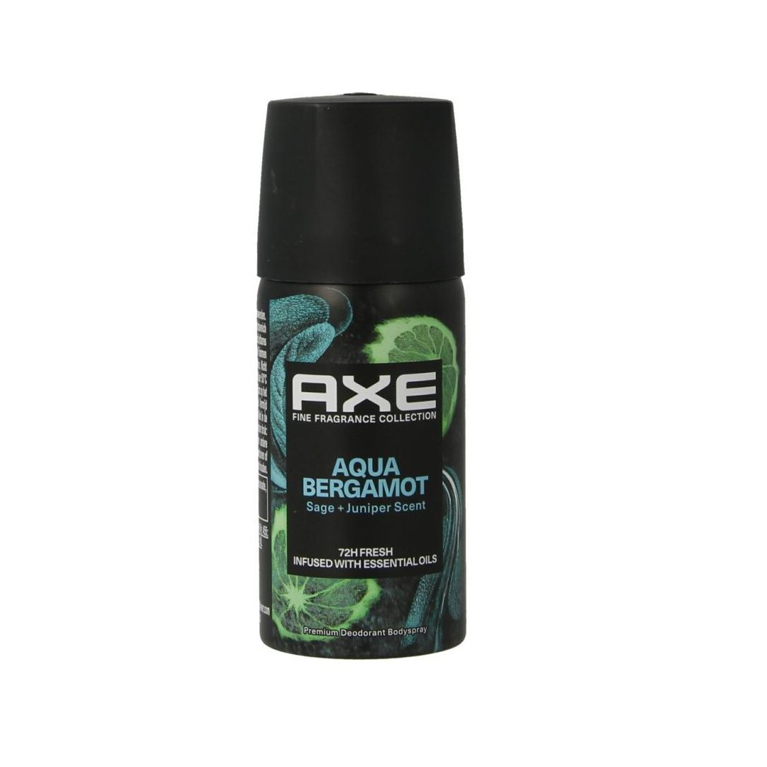 Axe   Aqua Bergamot Travel Body   Deodorant Spray   35 Ml