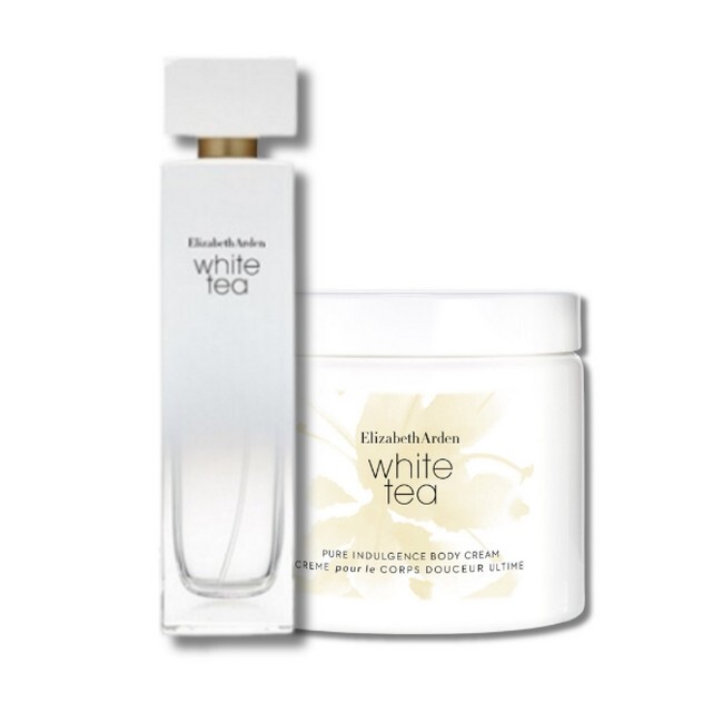 Elizabeth Arden   White Tea Gaveæske   100 Ml Edt   400 Ml Body Cream